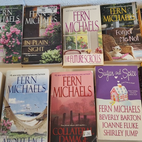 Fern Michaels PB Lot of 23 Romance Misc Mixed Titles Sisterhood No Dupes - Picture 8 of 13